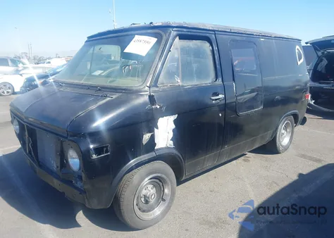 1976 Chevrolet Van из США, поврежденный, VIN CGV156U210688